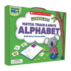 Scholastic&reg; Learning Mats Match, Trace & Write the Alphabet