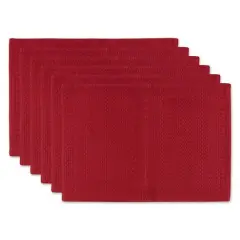 DII&reg; Redwood Tonal Variegated Placemats, 6ct.