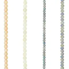 Pastel Pink & Purple Faceted Glass Rondelle Beads by Bead Landing&trade;