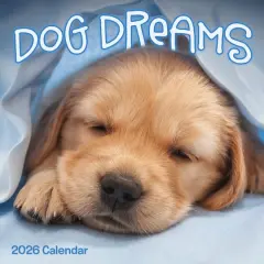 2026 Dog Dreams Wall Calendar
