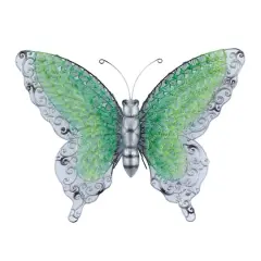 Green Metal Eclectic Wall Decor, 21" x 21" x 2"