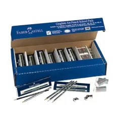Faber-Castell Graphite Art Pencil School Pack Set