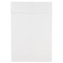 JAM Paper 6" x 9" White Open End Catalog Peel & Seal Closure Envelopes