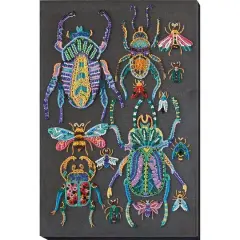 Abris Art Beetles Deco Scenes Bead Embroidery Kit