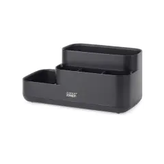 Joseph Joseph EasyStore Bathroom Caddy with Matt Black Finish
