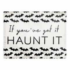 Bat Pattern Polyester Twill Placemat