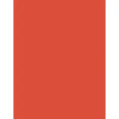 PA Paper&reg; 8.5" x 11" 65lb. Smooth Cardstock, 1,000 Sheets Construction Orange