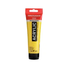 Amsterdam 120mL Standard Acrylic Paint 275 Primary Yellow