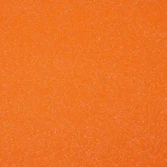 SINGER Solid Glitter Cotton Fabric Orange