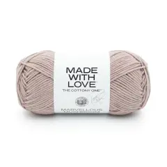 Lion Brand&reg; Tom Daley Made with Love&trade; The Cottony One&trade; Yarn Marvelous Mushroom