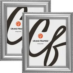2 Pack Craig Frames Victoria Silver Picture Frame