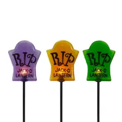 3ct. Tombstone Halloween Pathway Markers