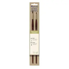 Raphael Essentials Acrylic & Watercolor For Details 2-Piece Brush Set