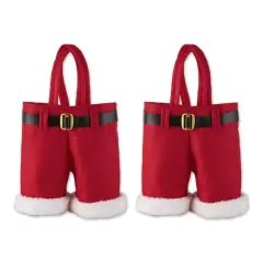 DII&reg; Santa Pants Bottle Tote Set