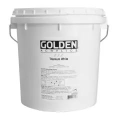 Golden&reg; Heavy Body Acrylic Paint, Gallon Titanium White