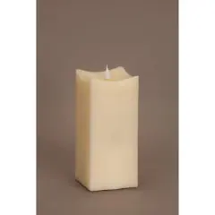 8" Simplux Squared Candle Set with Moving Flame