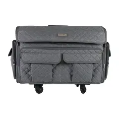 Everything Mary Heather Gray XXL Rolling Sewing Tote