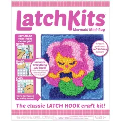 LatchKits&trade; Mermaid Mini Rug Kit