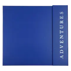 Navy Blue Adventures Flip Scrapbook by Recollections&trade;