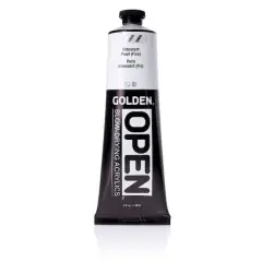 Golden&reg; OPEN&trade; Slow-Drying Acrylics, 5oz. Iridescent Pearl Fine