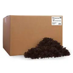 PA Essentials Crinkle Shred Box, 10lb. Chocolate
