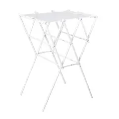 Household Essentials 34" White Clothes Drying Rack