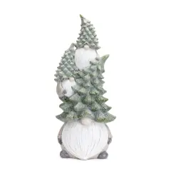 23.5" Stacked Gnomes Figurine