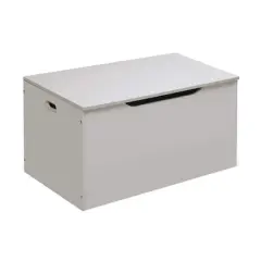 Badger Basket White Flat Bench Top Toy & Storage Box
