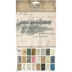 Idea-Ology Volume No.1 Backdrops 6" x 10" Double-Sided Cardstock, 24 Sheets