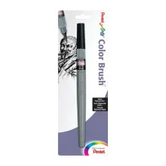 Pentel Arts&reg; Color Brush&trade; Black Pigment Ink Pen