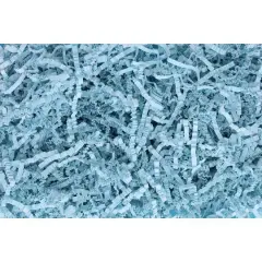 Essentials by Leisure Arts Crinkle Shred Box, 10lb. Baby Blue