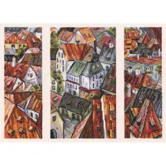 RTO The Roofs Cross Stitch Kit
