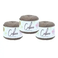 3 Pack Lion Brand&reg; Coboo&reg; Yarn Taupe