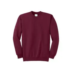 Port & Company&reg; Essential Fleece Crewneck Sweatshirt Cardinal