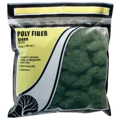 Woodland Scenics&reg; Green Poly Fiber Bag