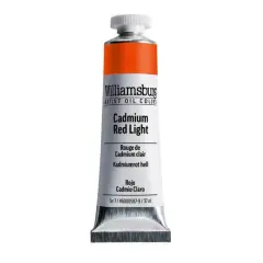 Williamsburg&reg; Artist Oil Colors, 37mL Cadmium Red Light