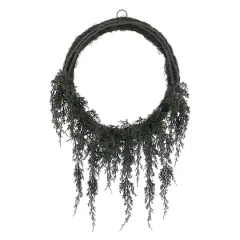 20" Black Cypress Wreath by Ashland&reg;