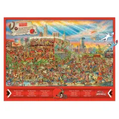 Joe Journeyman NFL Wooden Puzzle Cleveland Browns