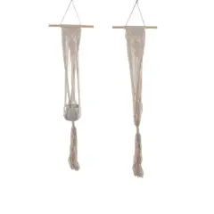Flora Bunda&reg; 33" Hanging Macram&eacute; Planter Hanger