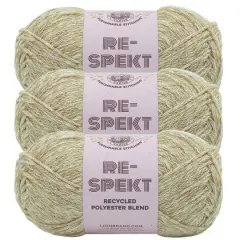 3 Pack Lion Brand&reg; Re-Spekt Yarn Straw