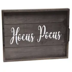 Elegant Designs&trade; 15.5" Hocus Pocus Serving Tray with Handles