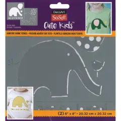 DecoArt&reg; SoSoft&reg; You Are Loved Fabric Stencils