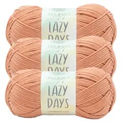 3 Pack Lion Brand&reg; Lazy Days Yarn Clay