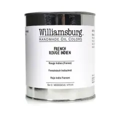Williamsburg&reg; Artist Oil Colors, 16oz. French Rouge Indien