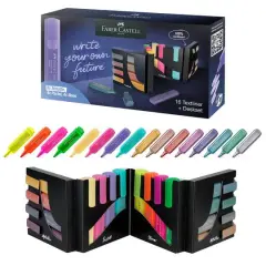Faber-Castell&reg; Textliner 16 Color Desk Set