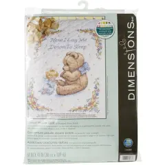 Dimensions&reg; Sweet Prayer Baby Hugs Quilt Stamped Cross Stitch Kit