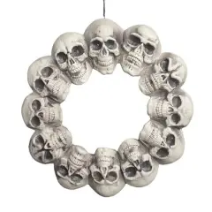 15.75" Skull Wreath by Ashland&reg;