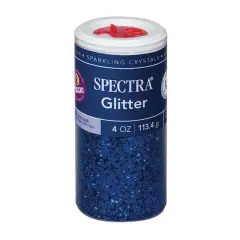 Spectra&reg; 4oz. Glitter Sparkling Crystals Blue