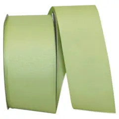 JAM Paper 2.25" Grosgrain Texture Ribbon Lime Juice