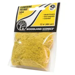 Woodland Scenics&reg; Yellow Flowering Foliage
